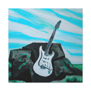 "Fender Abstract Expressionism" - Canvas