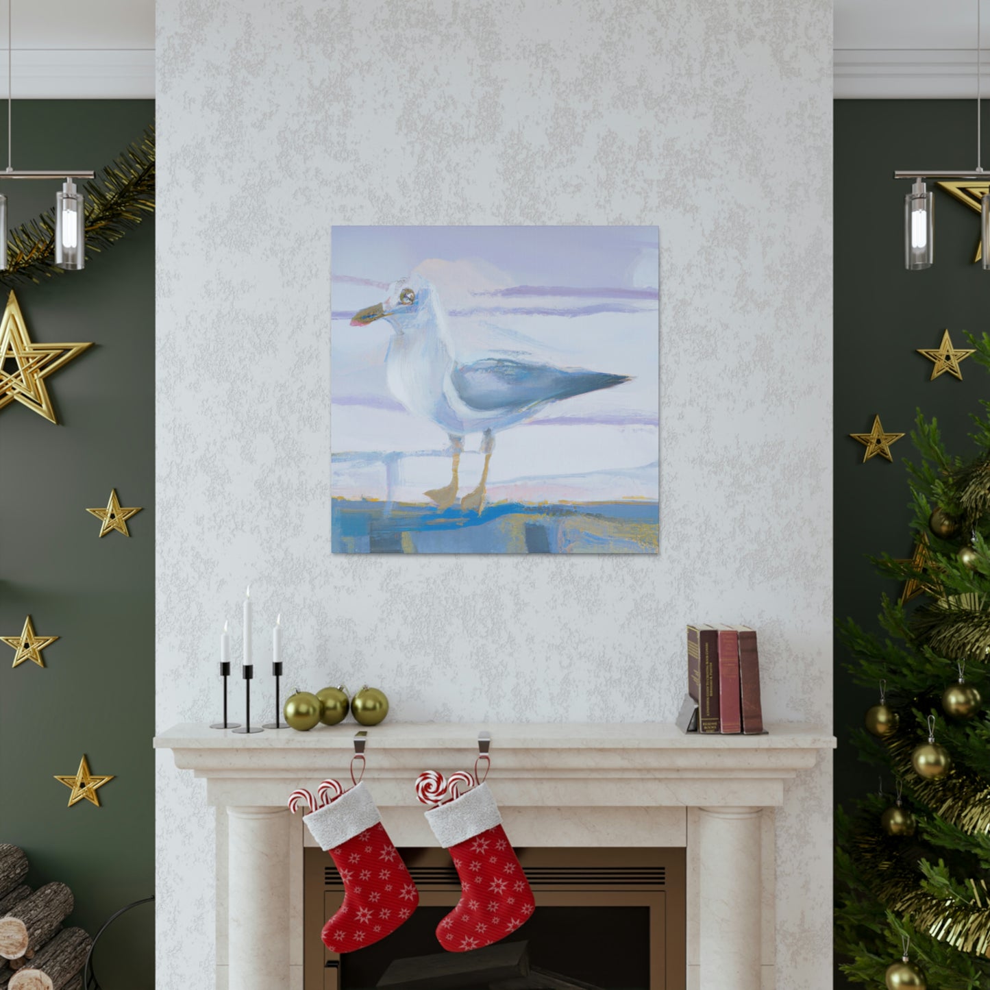 Sea's Glorious Gull - Canvas