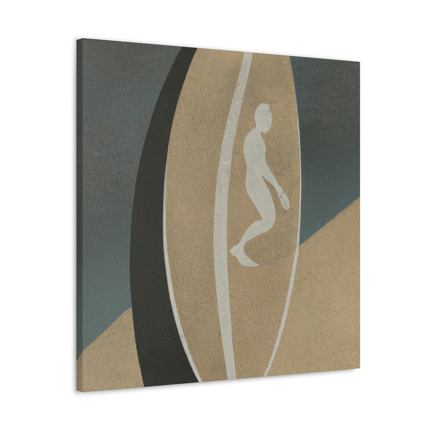 Surfing in Simplicity - Canvas