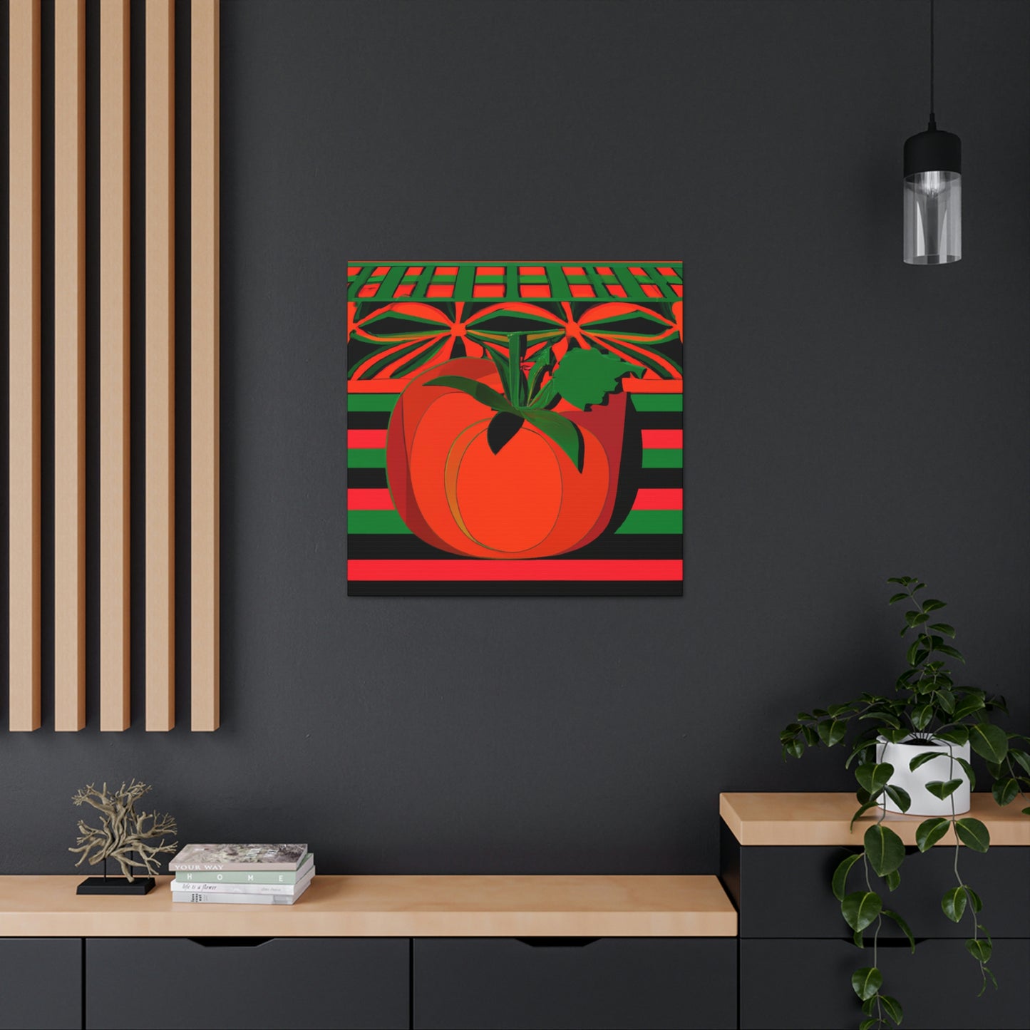 Tomato Sunset Splendor - Canvas