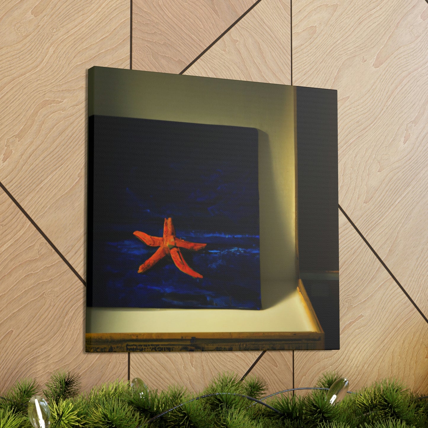 "Starfish Minimalism" - Canvas