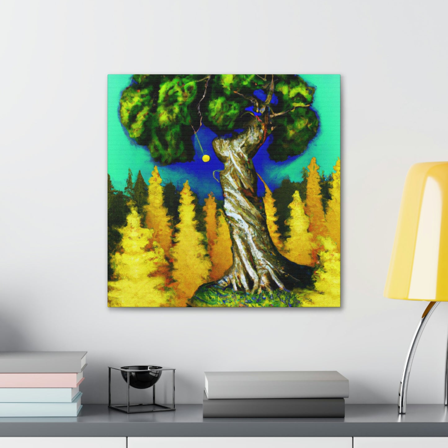 Cedars in Dreamland - Canvas