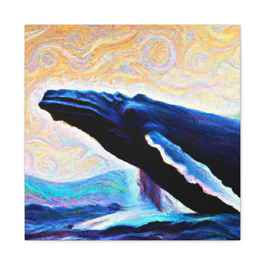 "Humpback Whale Enchantment" - Canvas