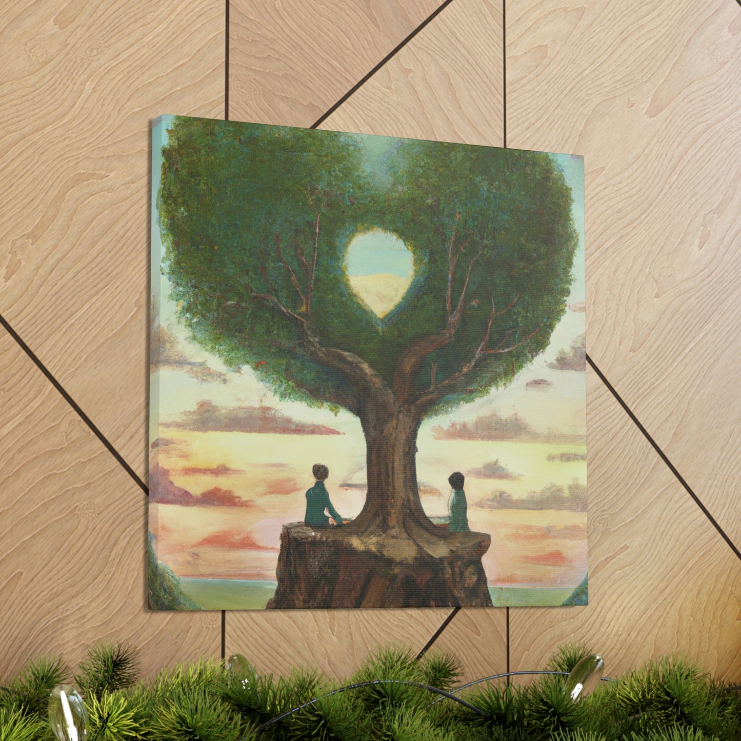 Love Tree Enchantment - Canvas