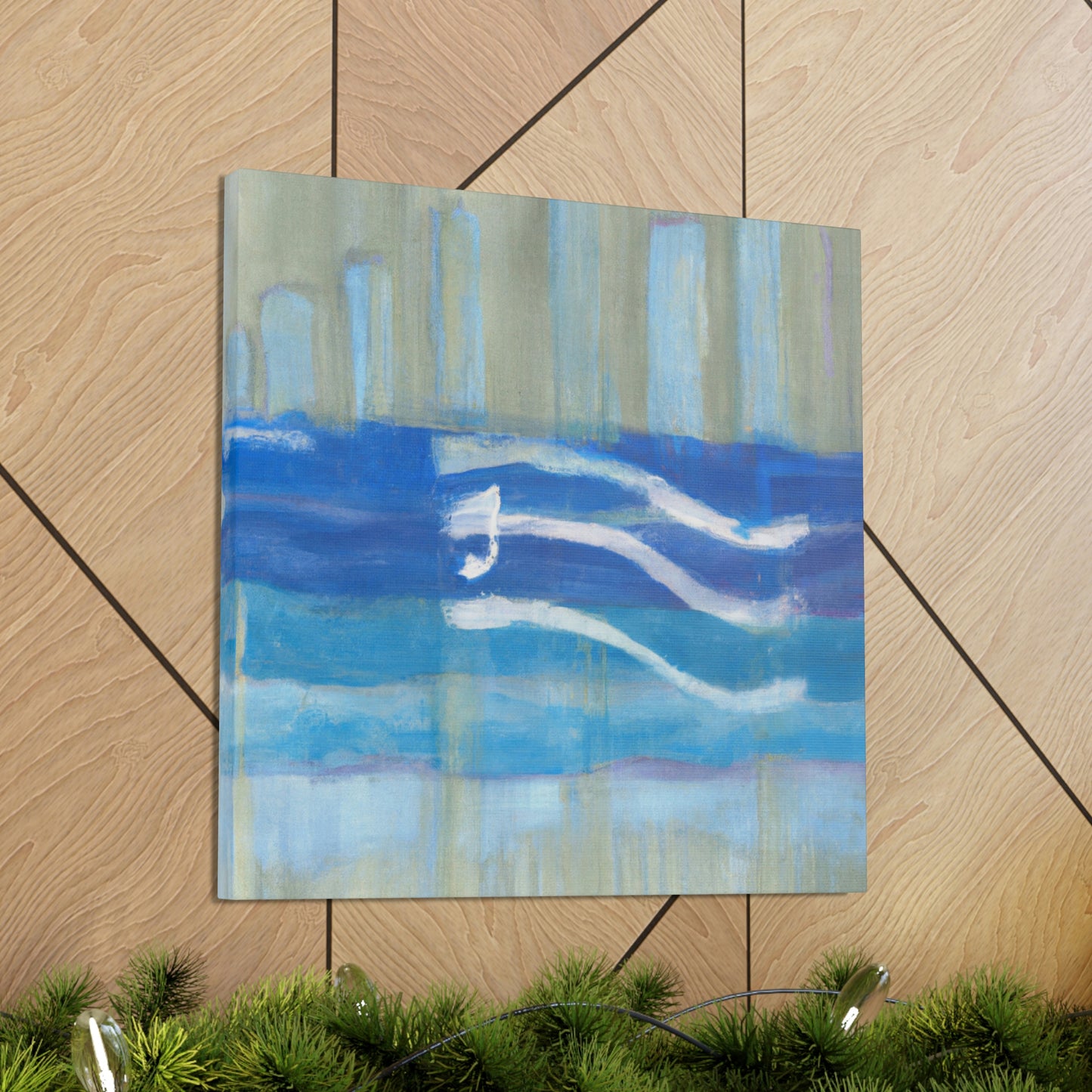 "Sound Wave Symphony" - Canvas