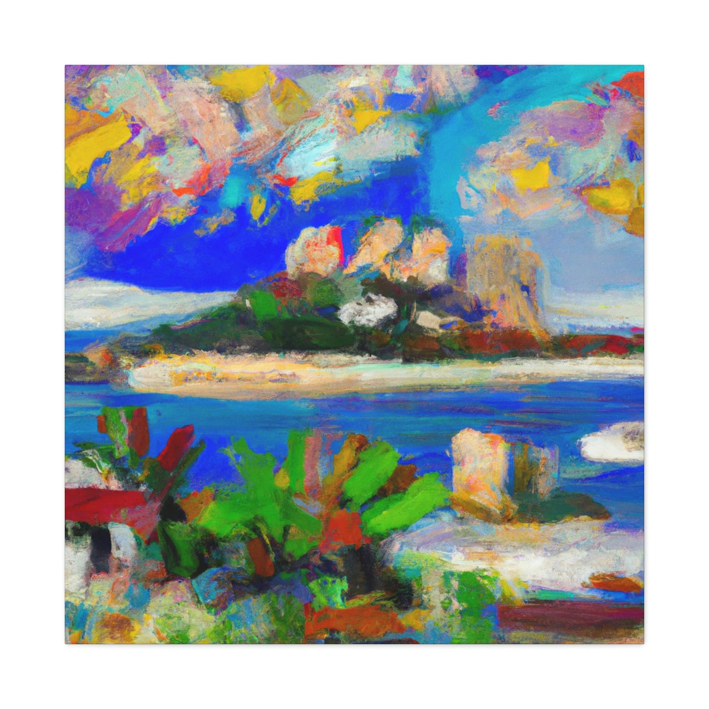 Island of Expressionism - Canvas