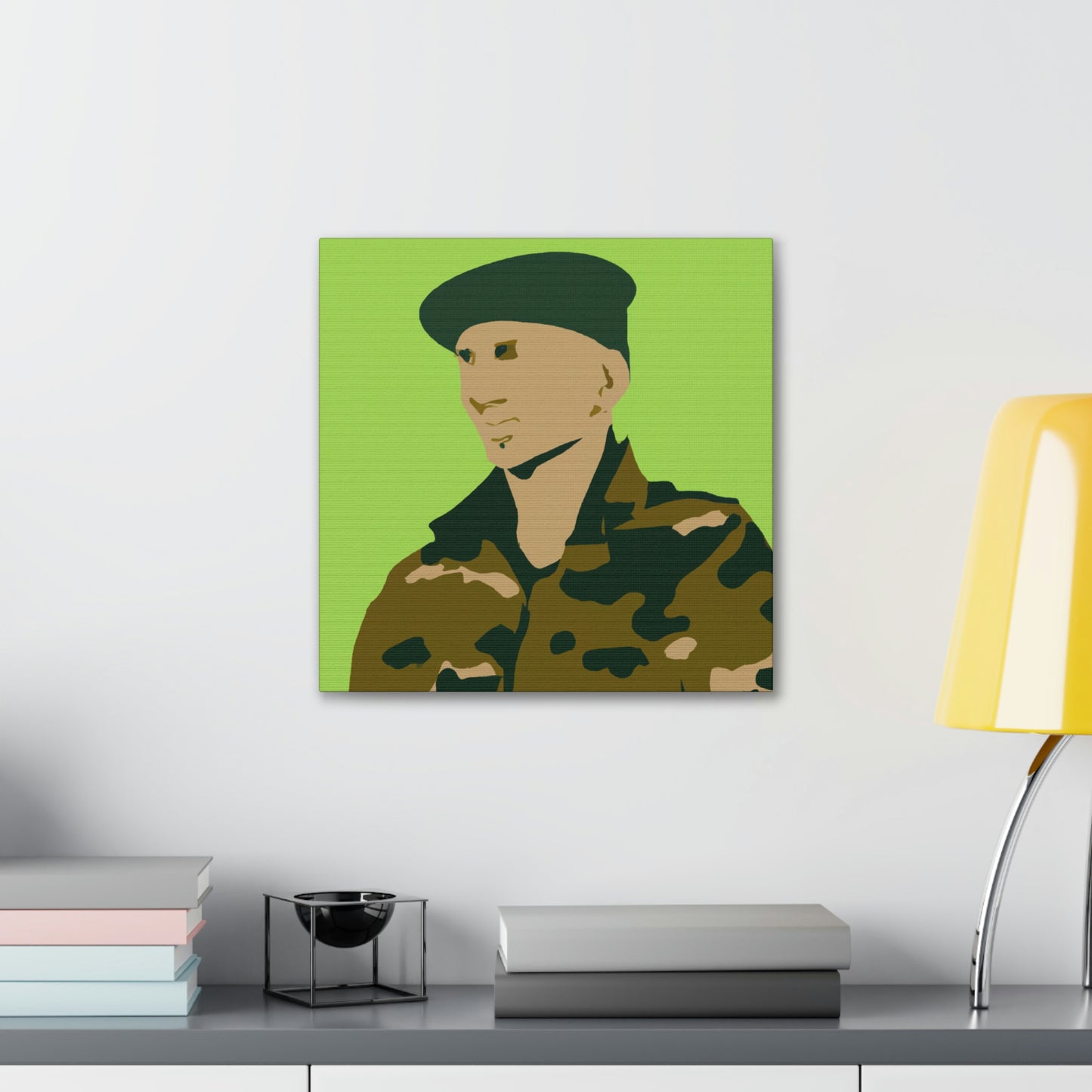 "Honoring The Supply Sergeant" - Canvas