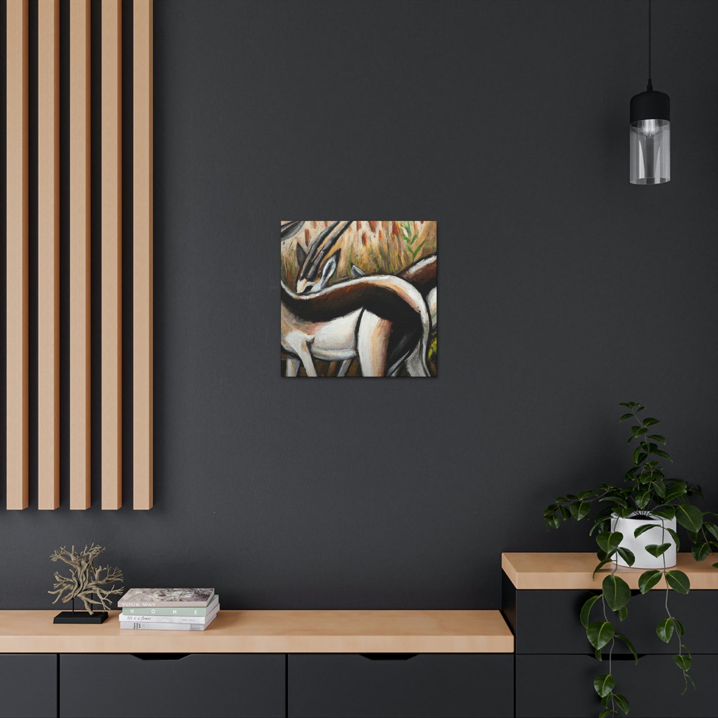 Antelope in Expressionism - Canvas