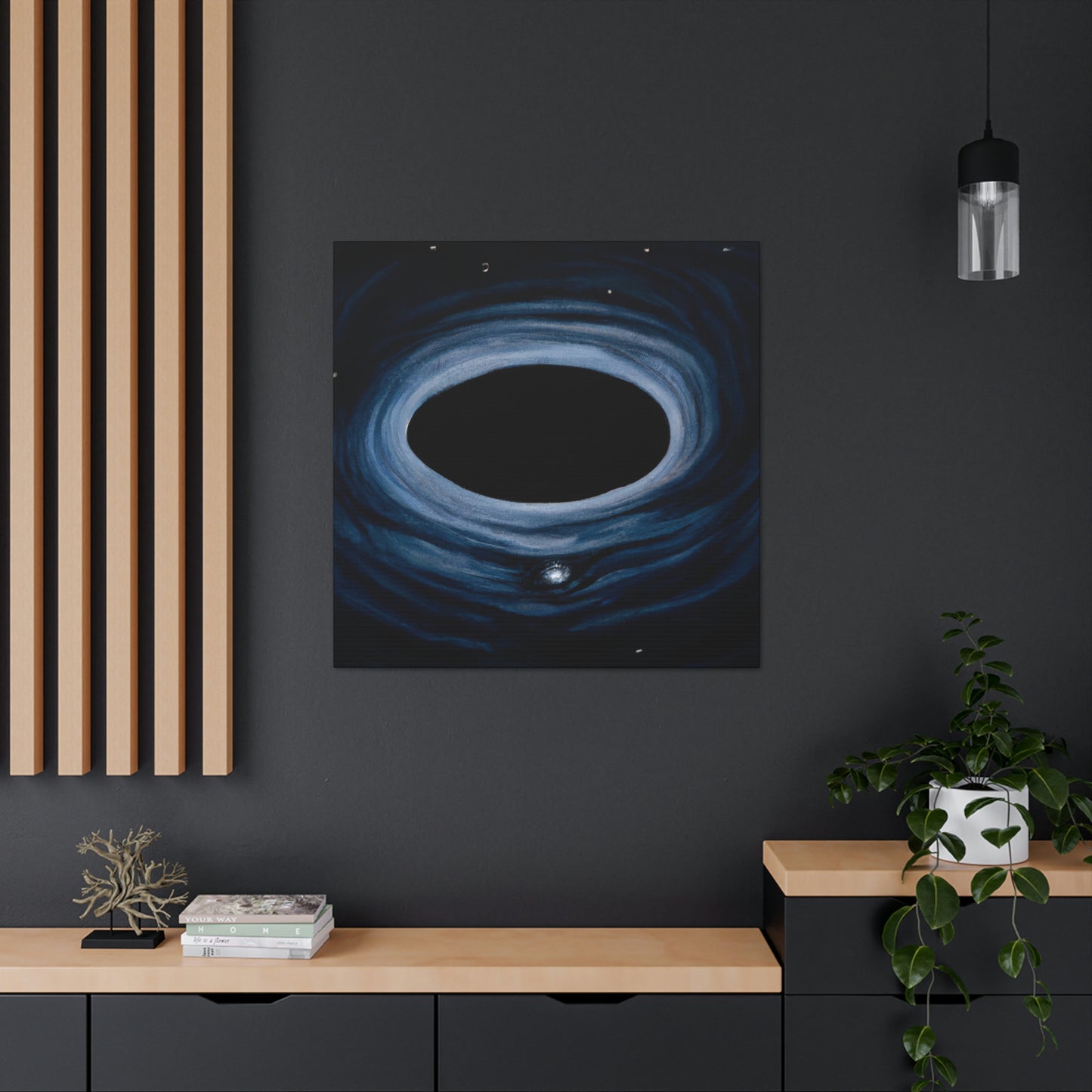 "Black Hole Maelstrom" - Canvas