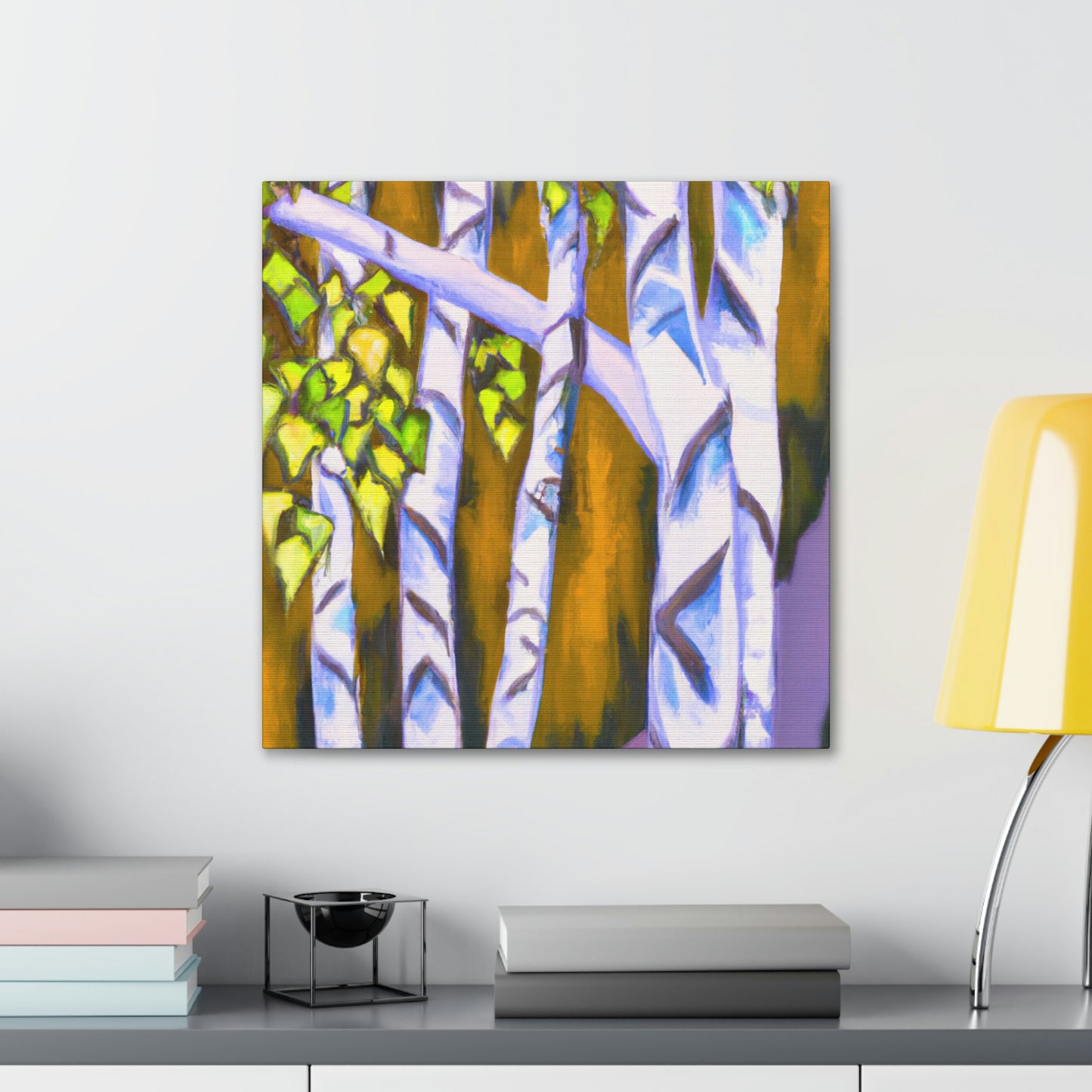 Birch Tree Splendor - Canvas