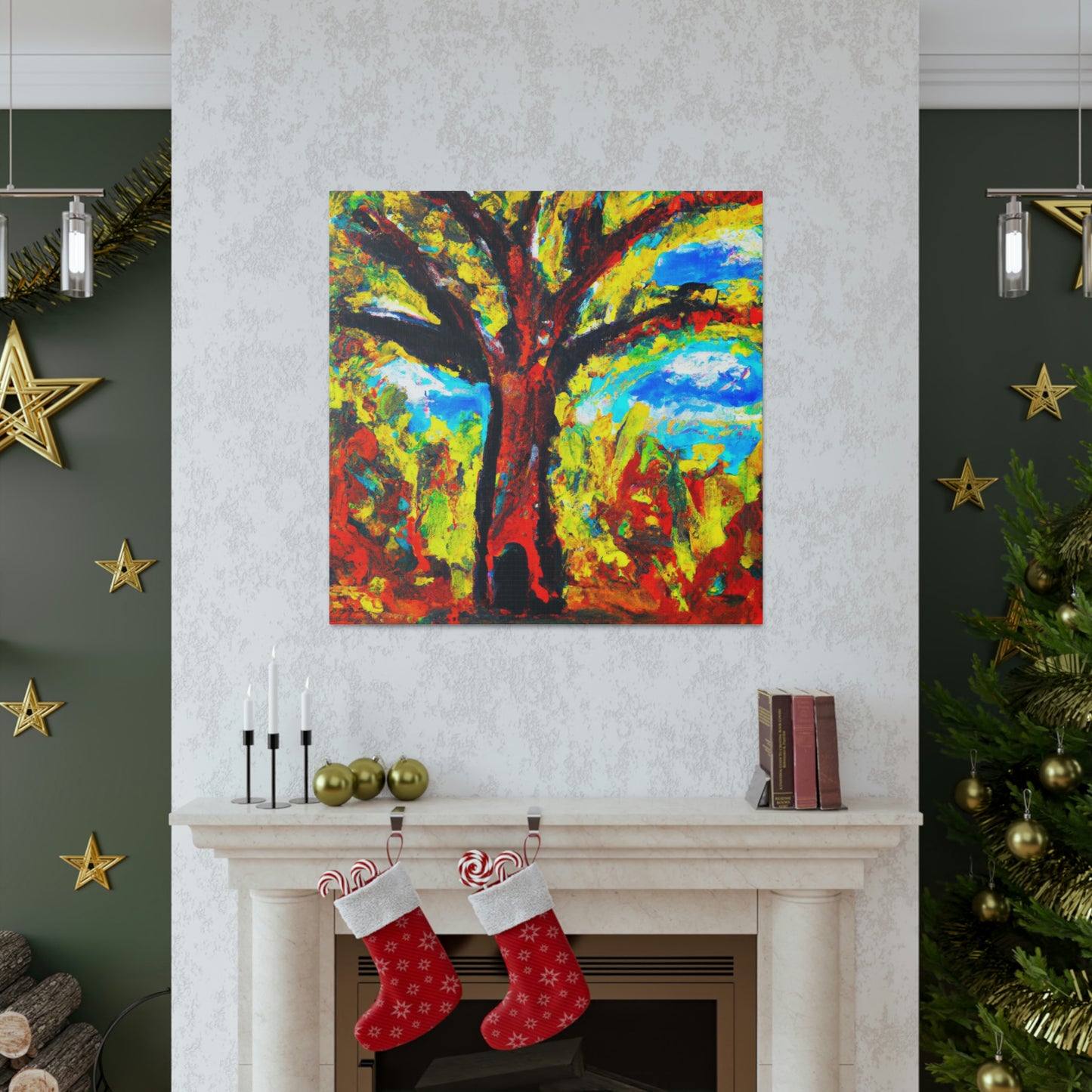 Oak Tree Reconciled - Canvas