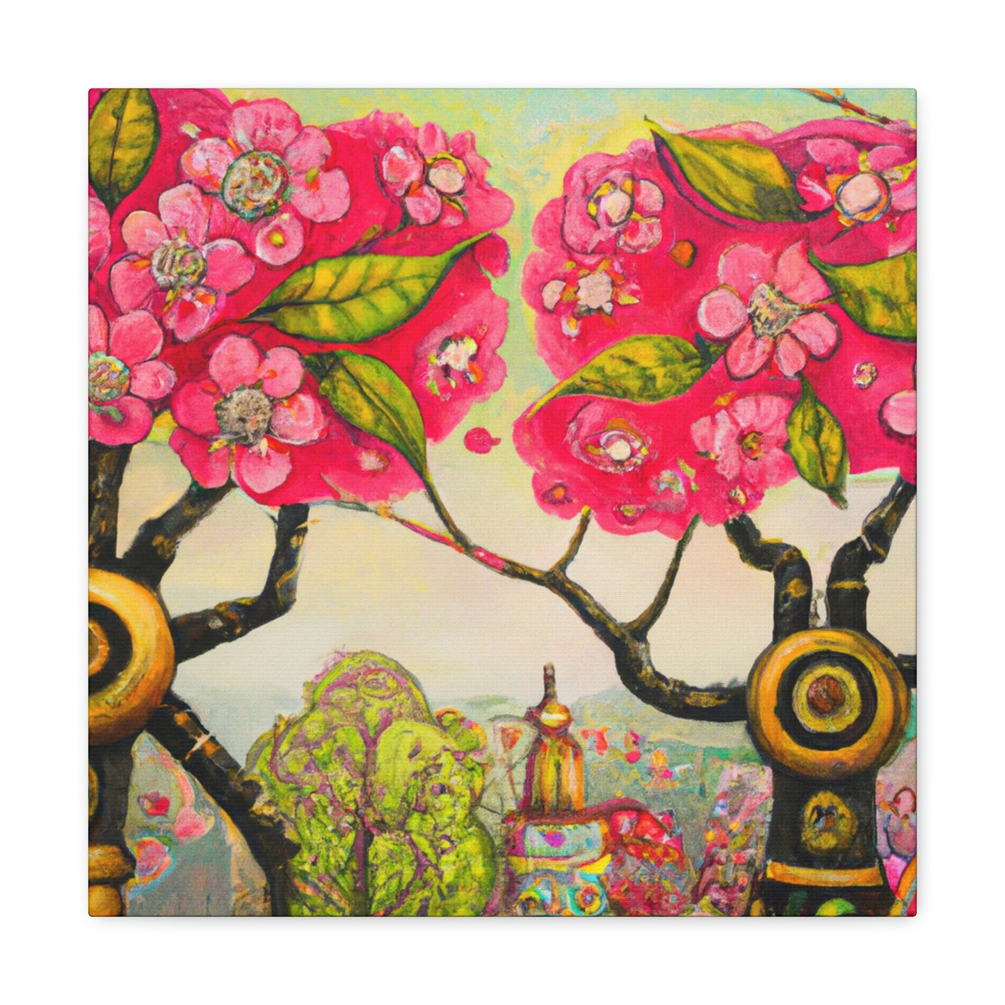 Cherry Blossoms Aweigh - Canvas