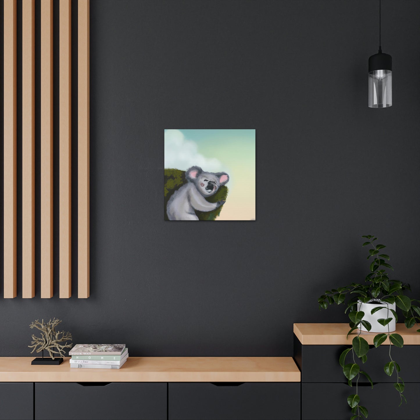 "Koalas in the Sunset" - Canvas