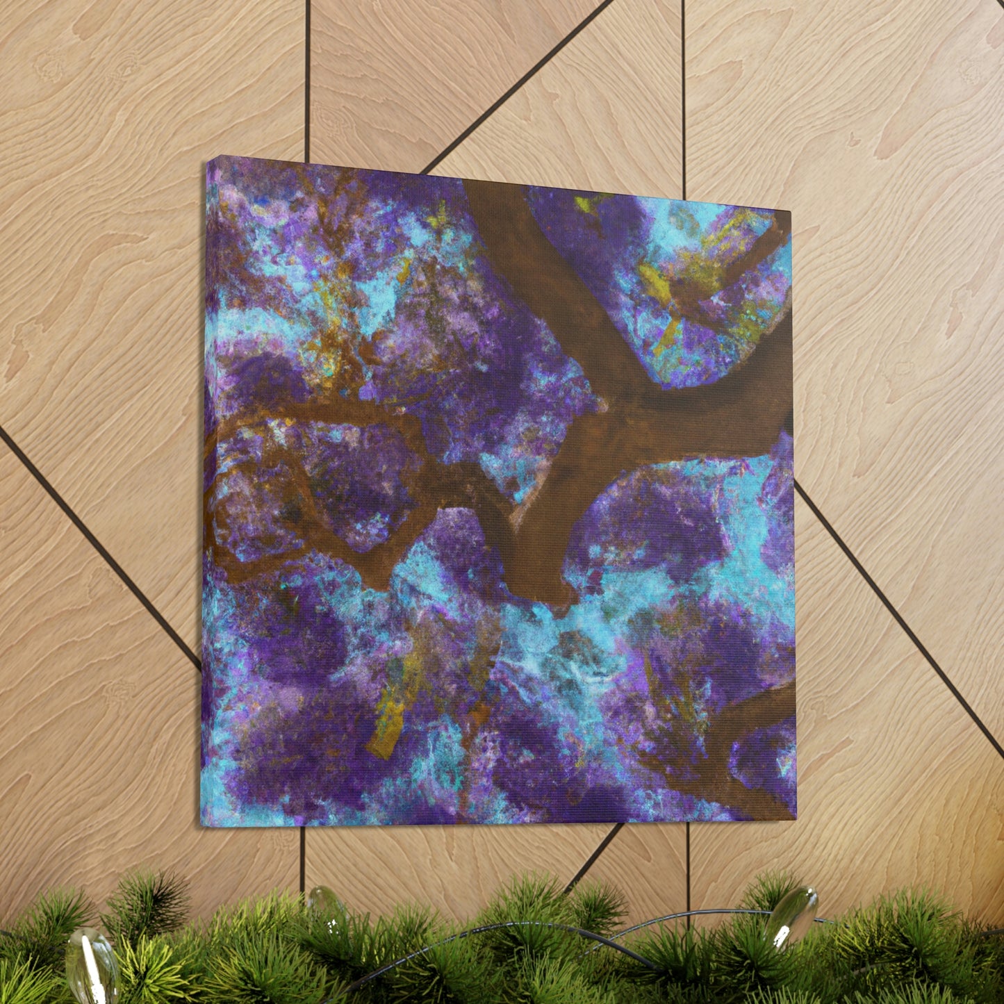 Jacaranda Dreamscape. - Canvas