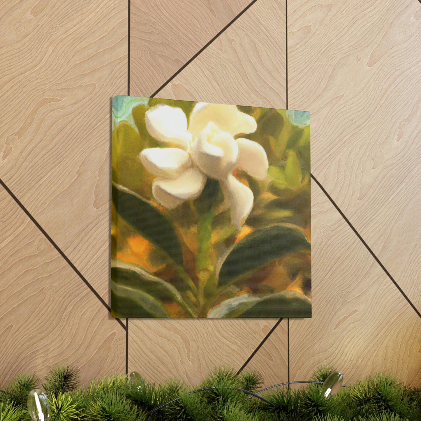 Gardenia's Fragrance Bliss - Canvas