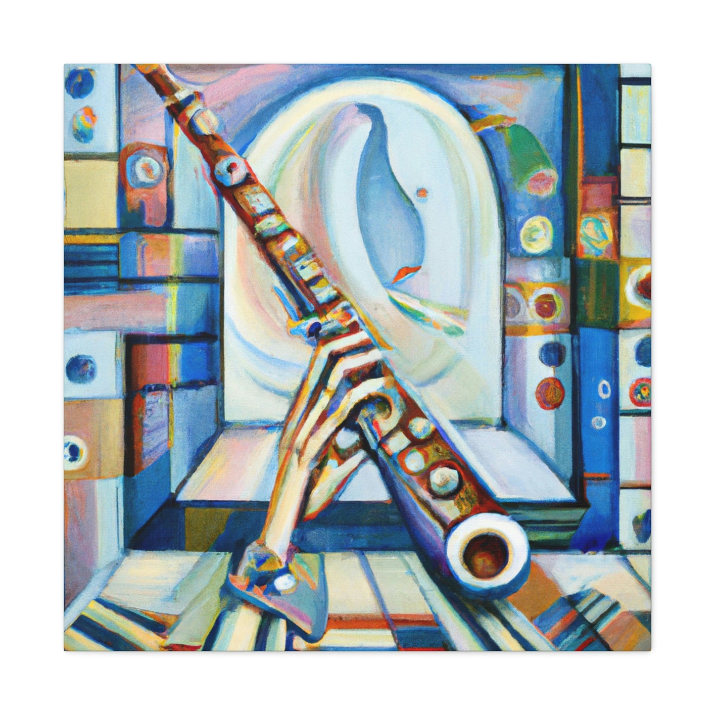 Flute of Expressionism - Canvas