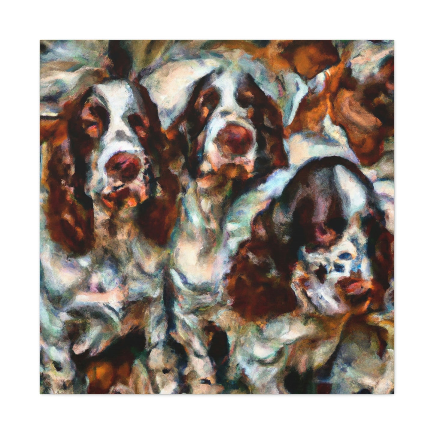 "Spaniel in Expressionism" - Canvas