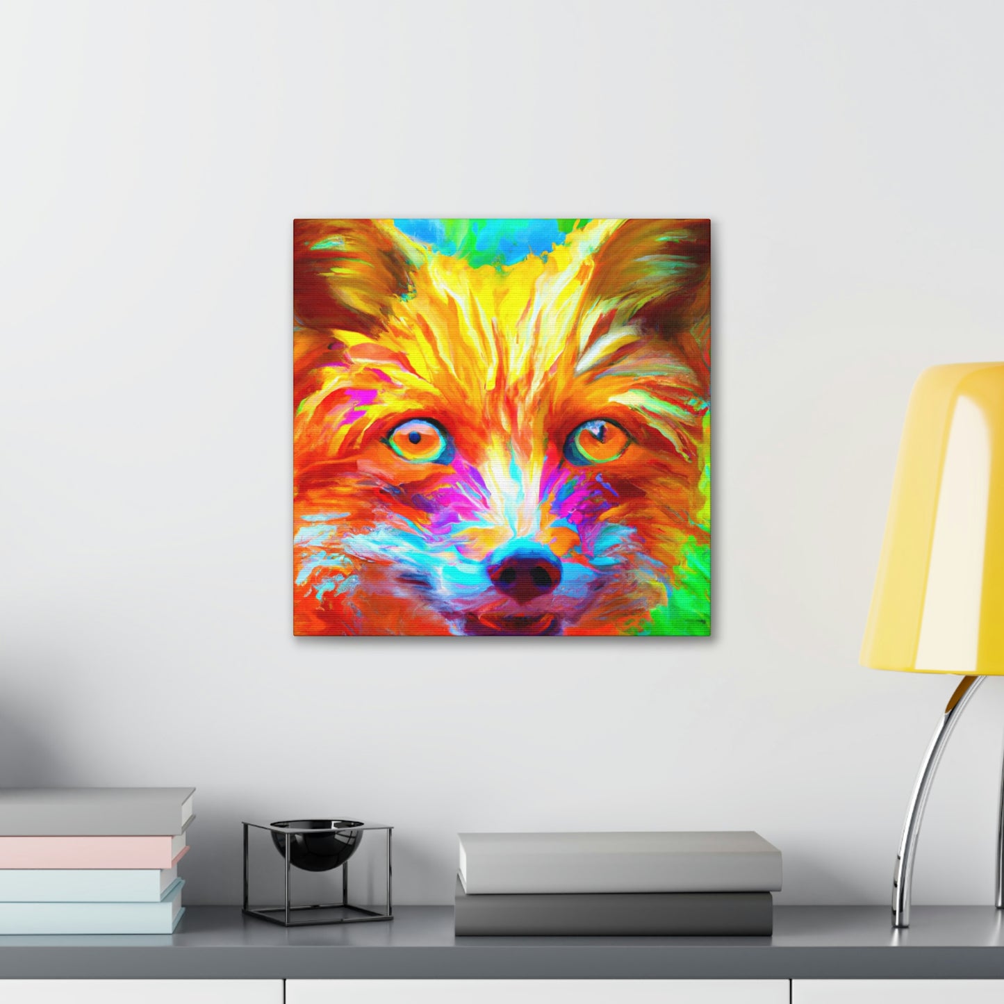 "The Dhole in Color" - Canvas