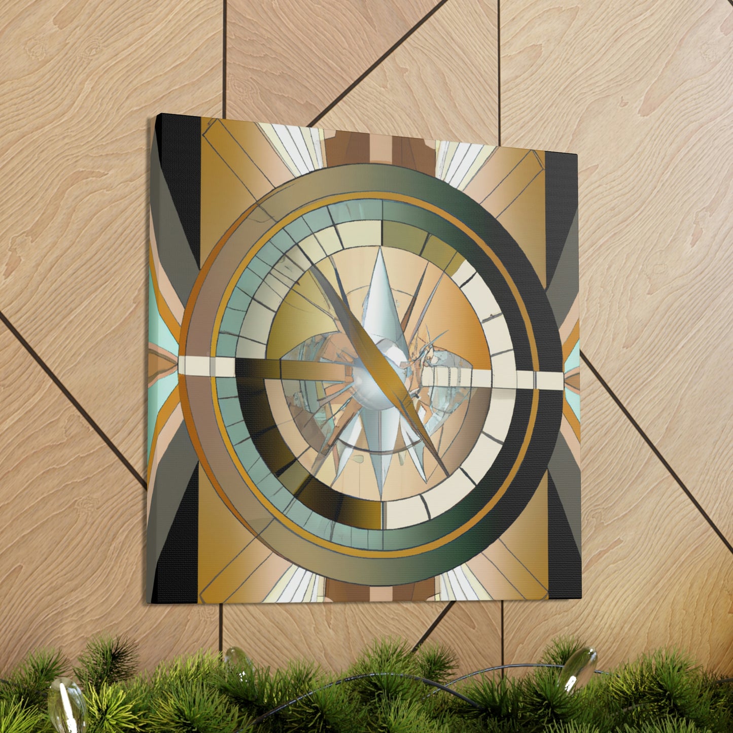 "Compass of Glamour" - Canvas