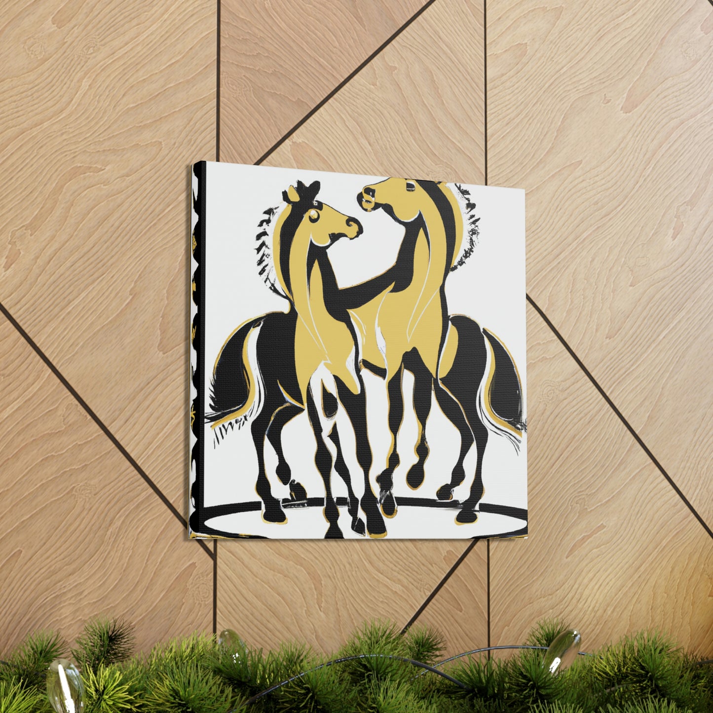 "Horses of the Jazz Age" - Canvas