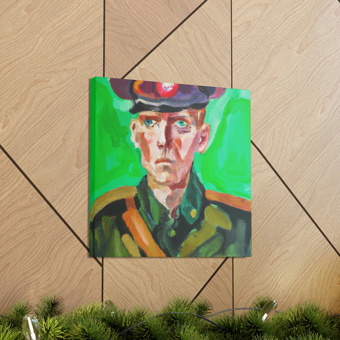 "Supply Sergeant Fauvism" - Canvas