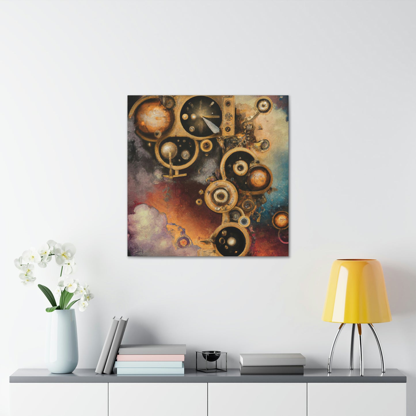 Levitating Nebula Wonders - Canvas