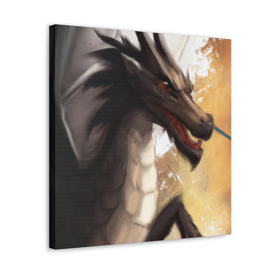 The Dragon's Majesty - Canvas