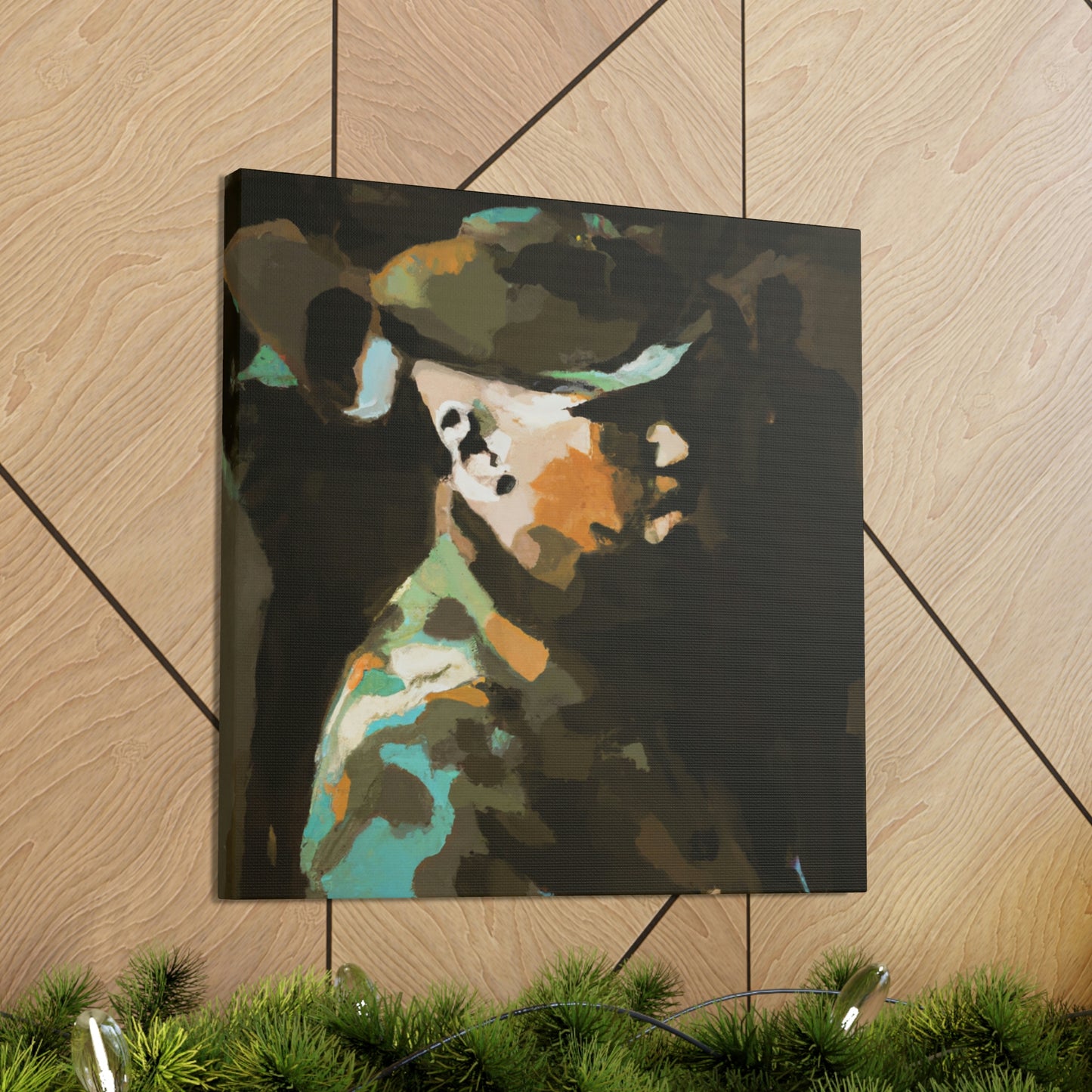 Combat Medic Courageous - Canvas