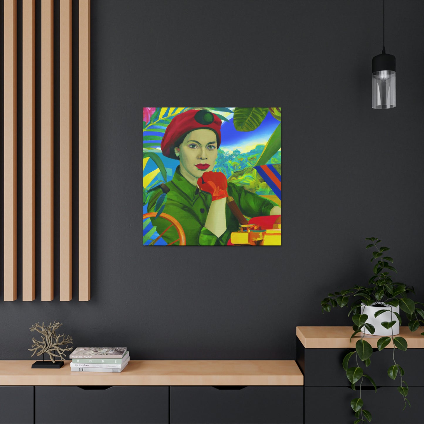 "Rosie the Riveter Reframed" - Canvas