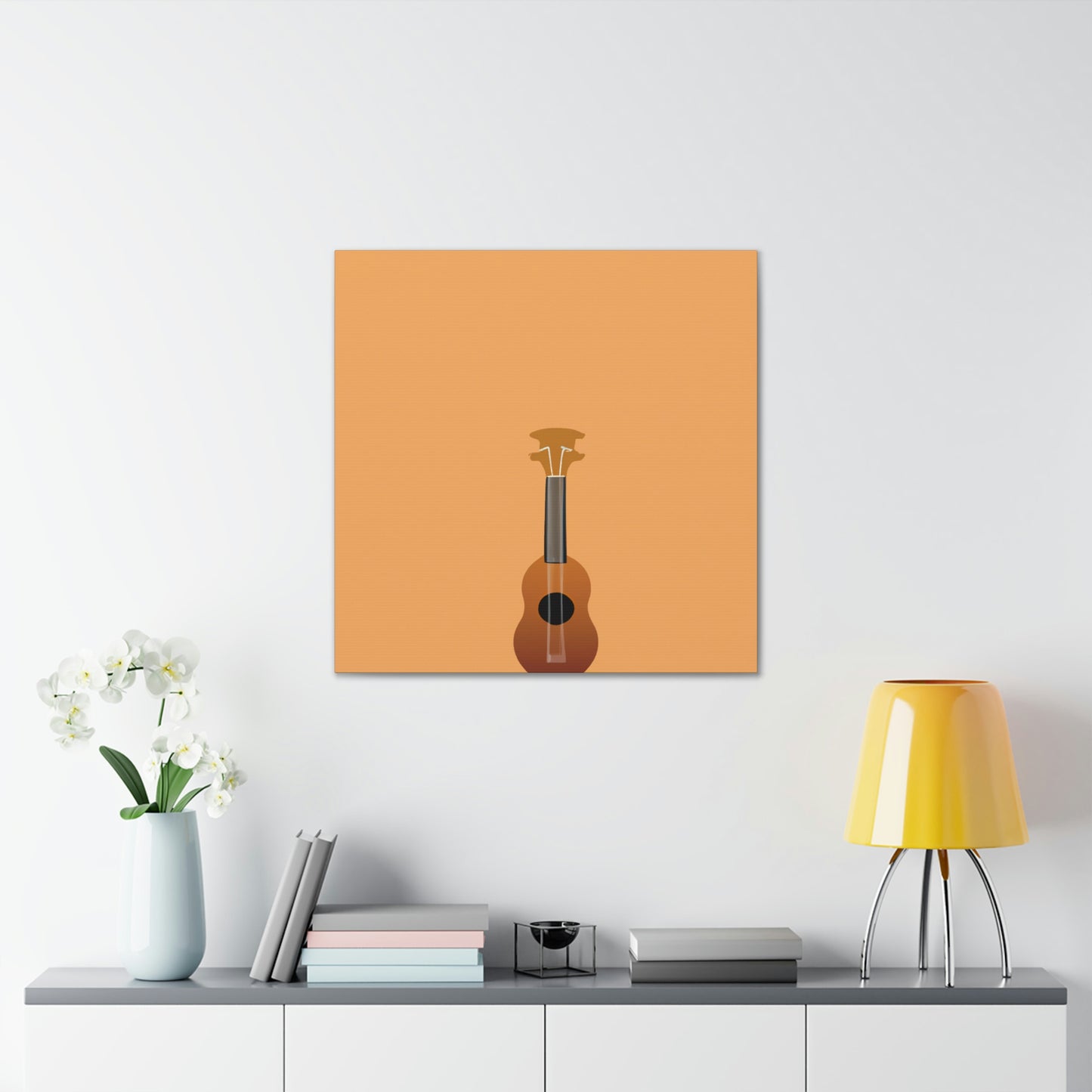 "Ukelele Of Minimalism" - Canvas