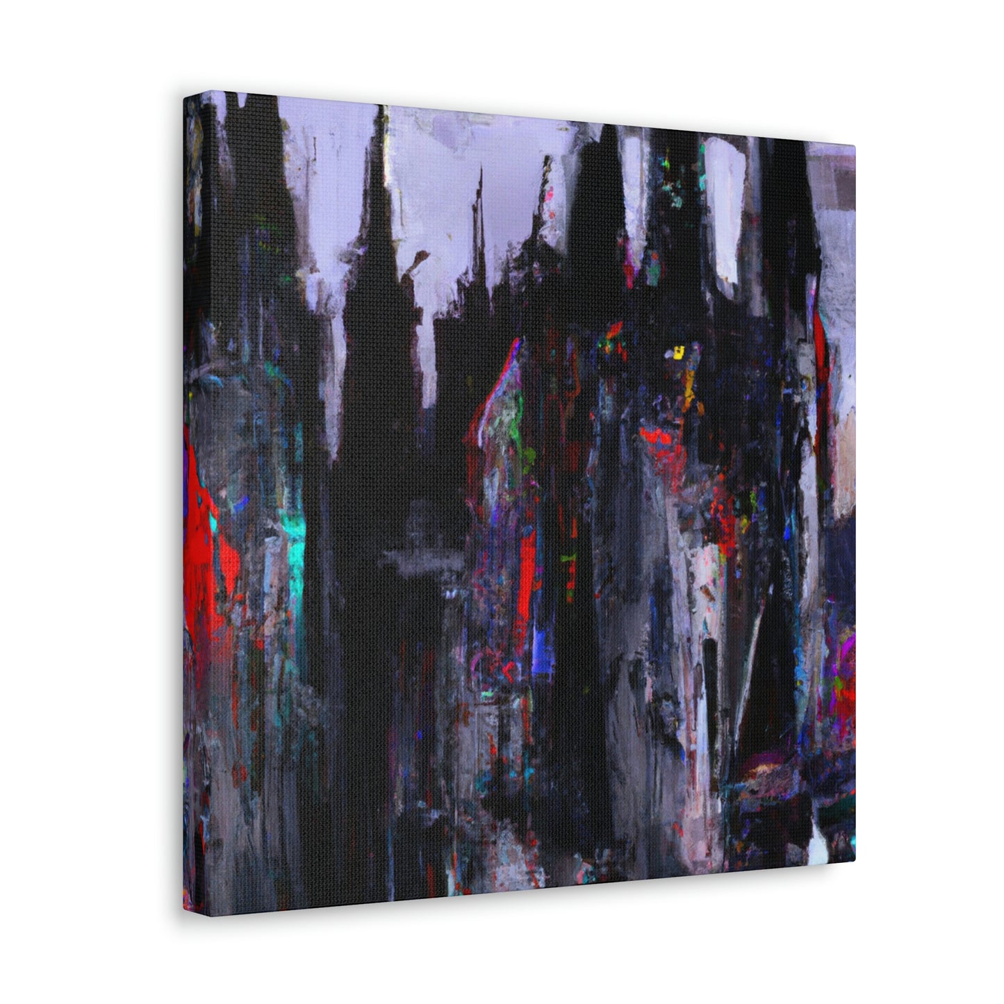 "Gothic Abstract Expressionism" - Canvas