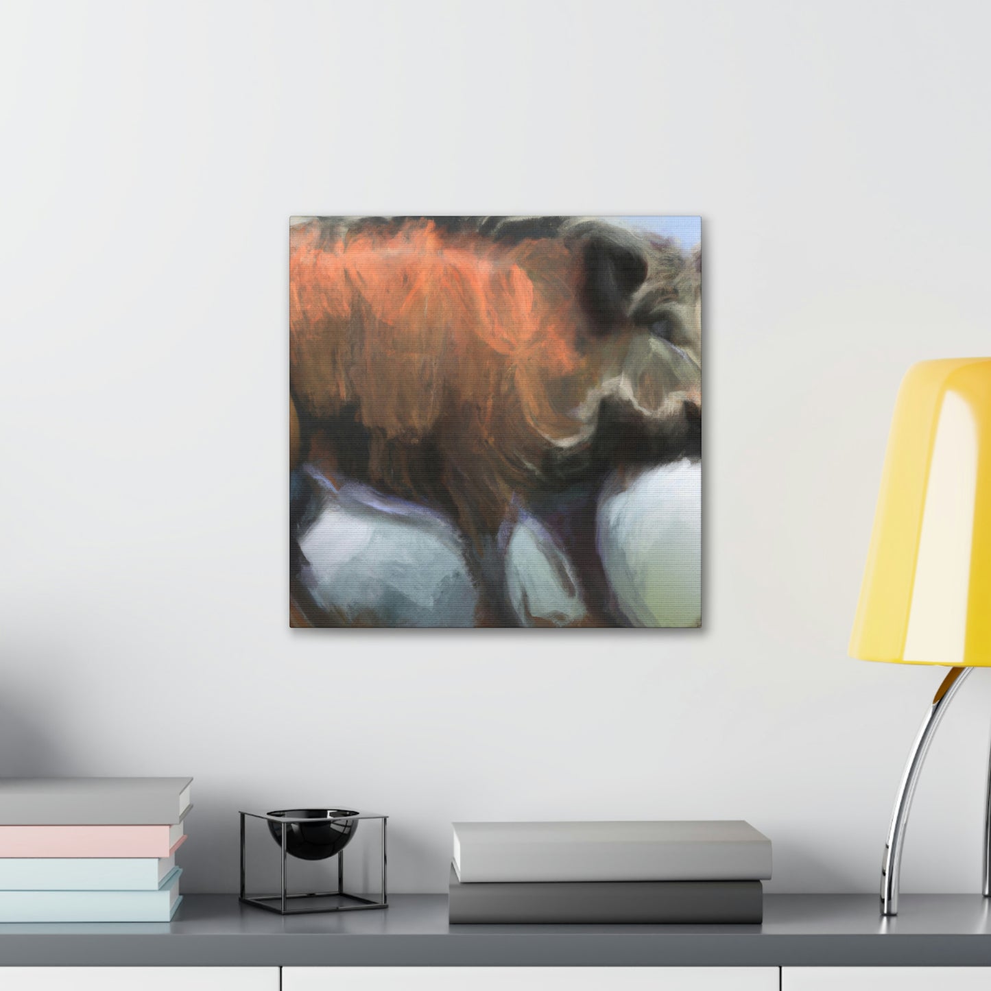 Wild Boar Abstracted - Canvas