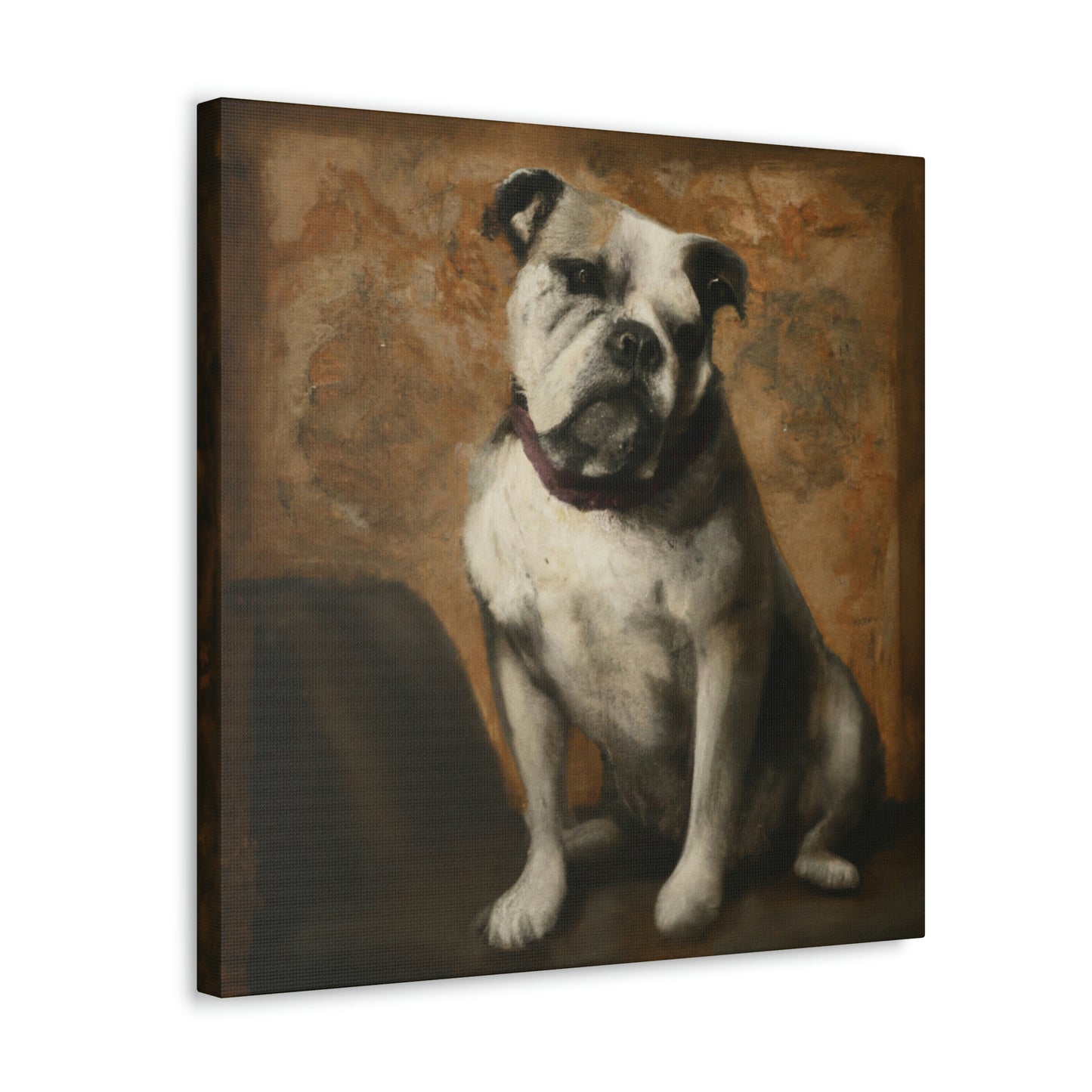 "Bulldog of Baroque" - Canvas