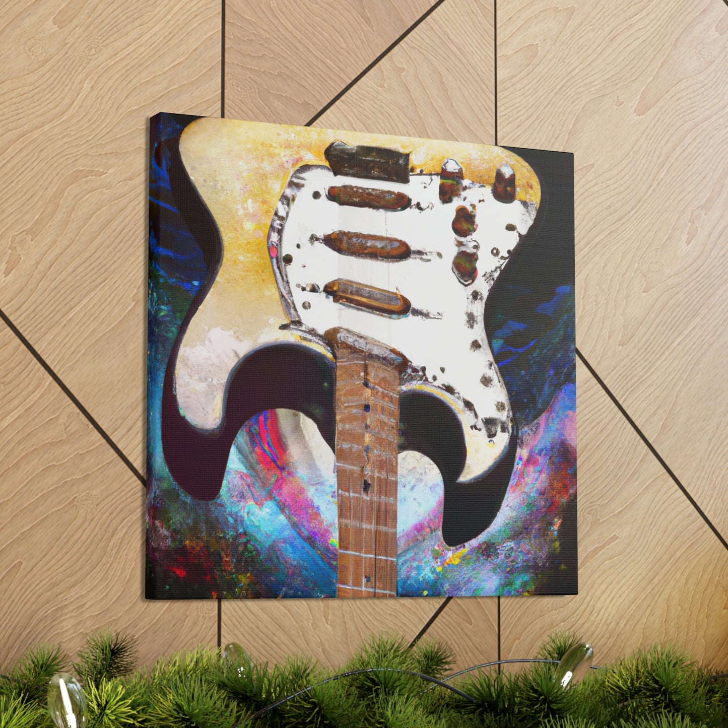 "Electric Fender Dreamscape" - Canvas