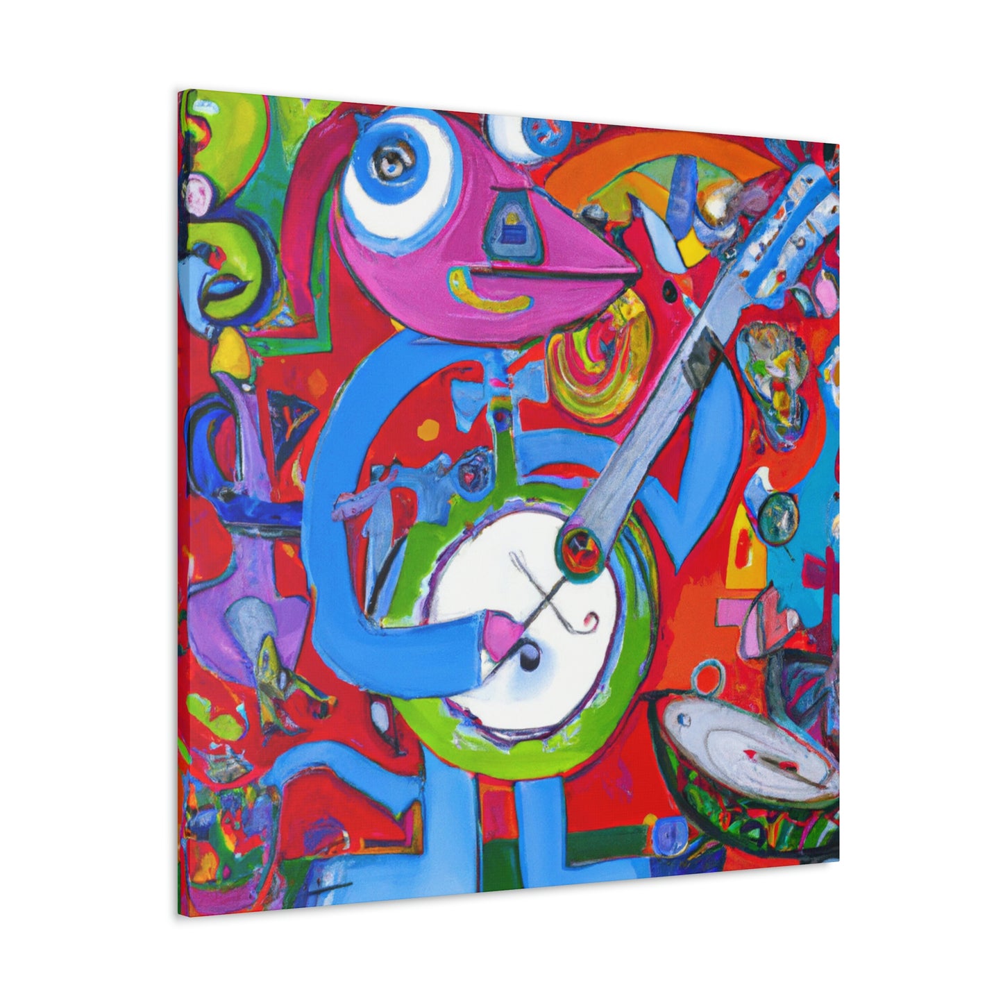 "Banjo of Abstractions" - Canvas