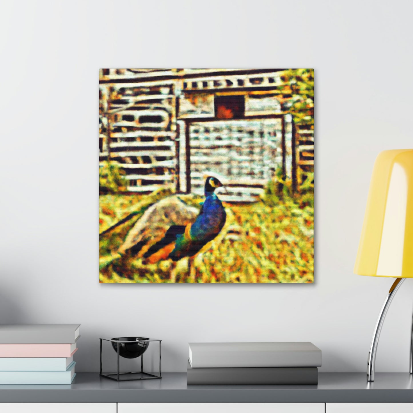 "Peacock Pomp and Pride" - Canvas