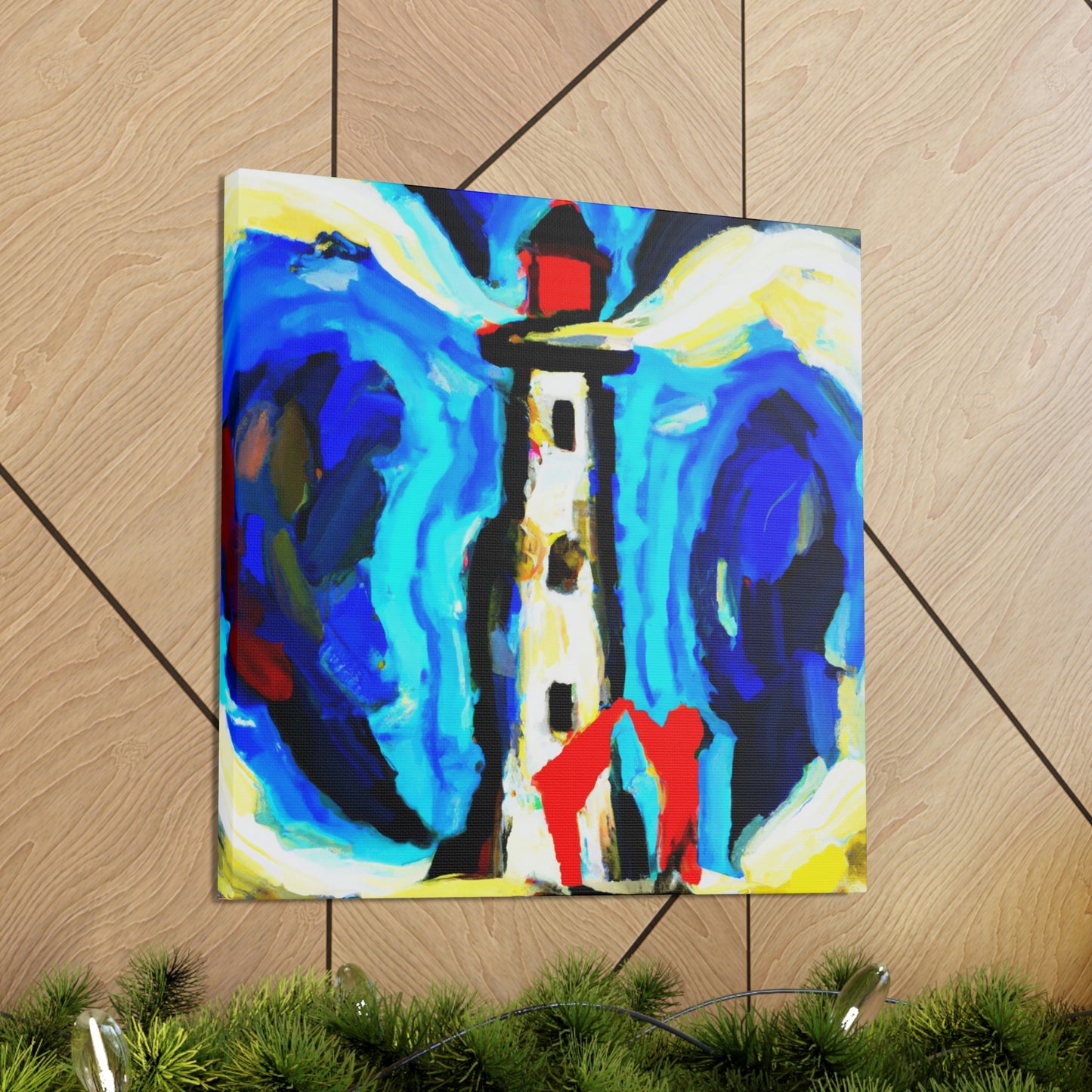 Love at the Lighthouse - Canvas