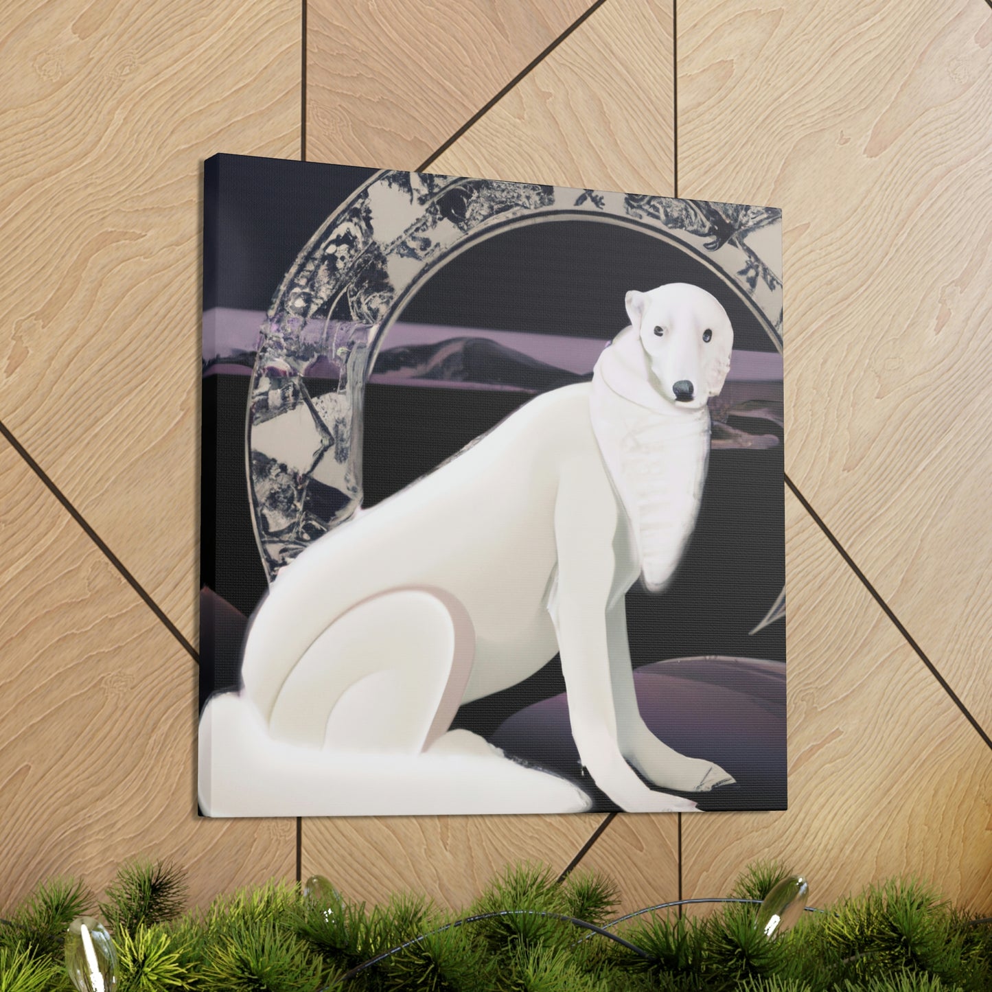 "Ermine In Echoes:1920" - Canvas