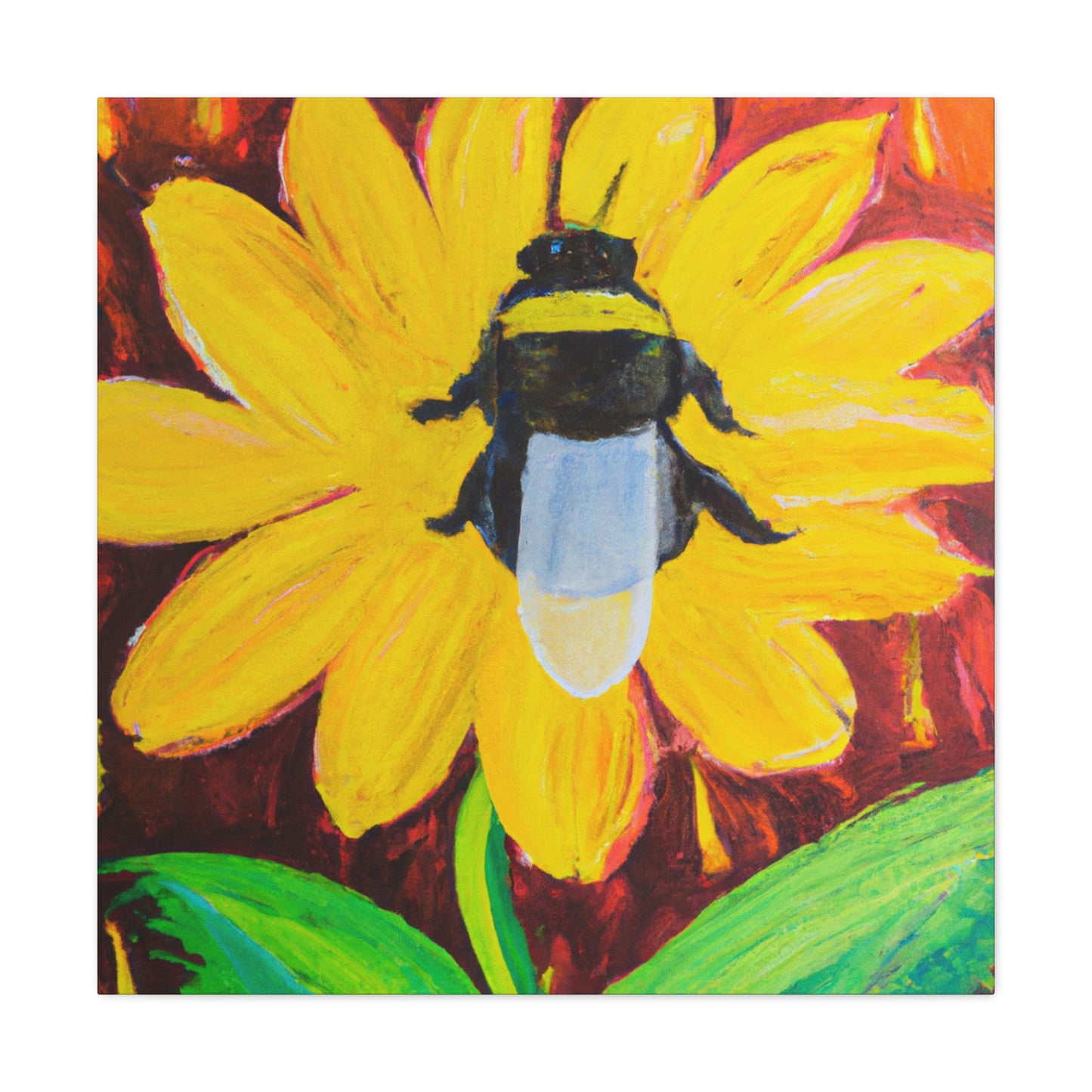 "Bumblebee in Bloom" - Canvas