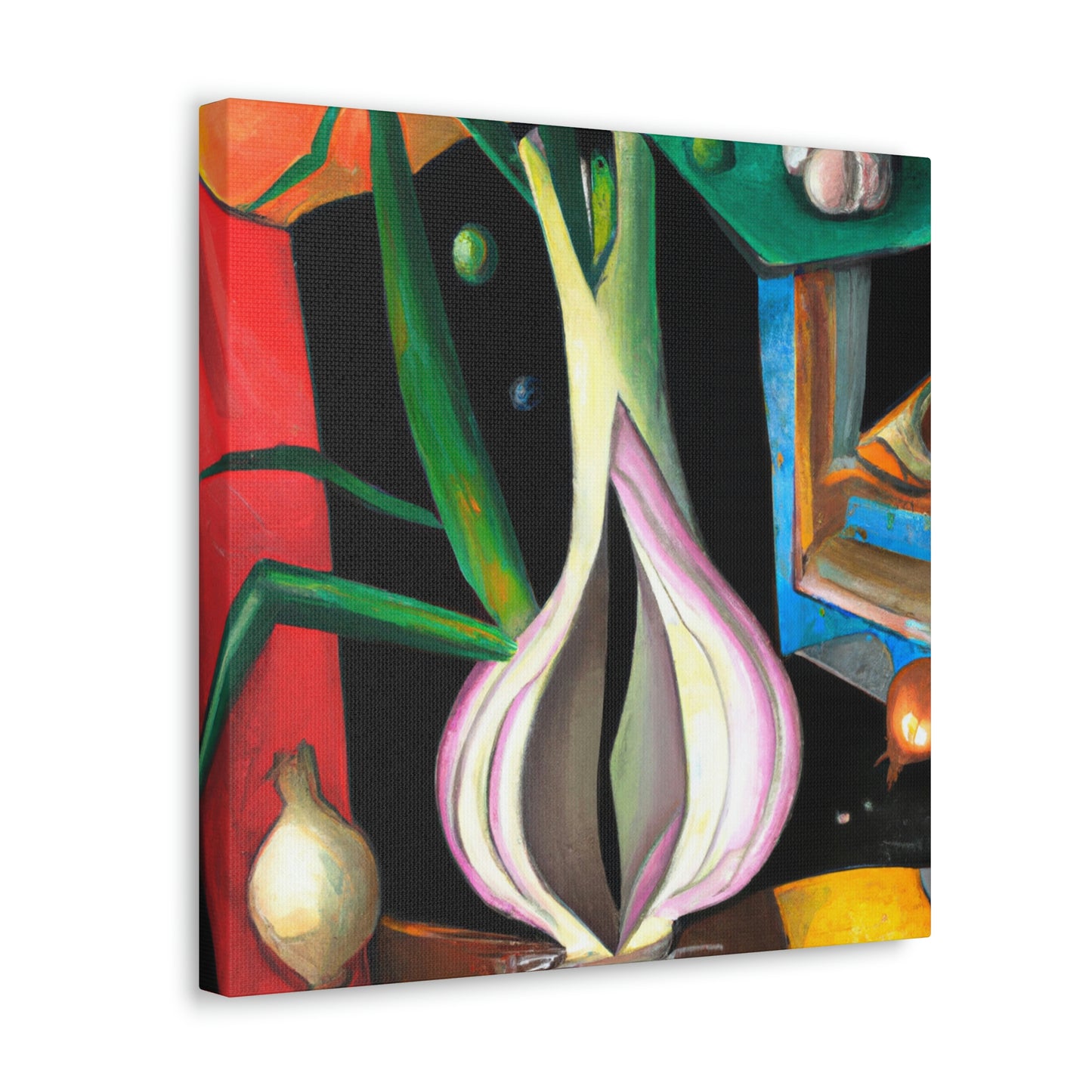 Veggies Dancing Dreamily - Canvas