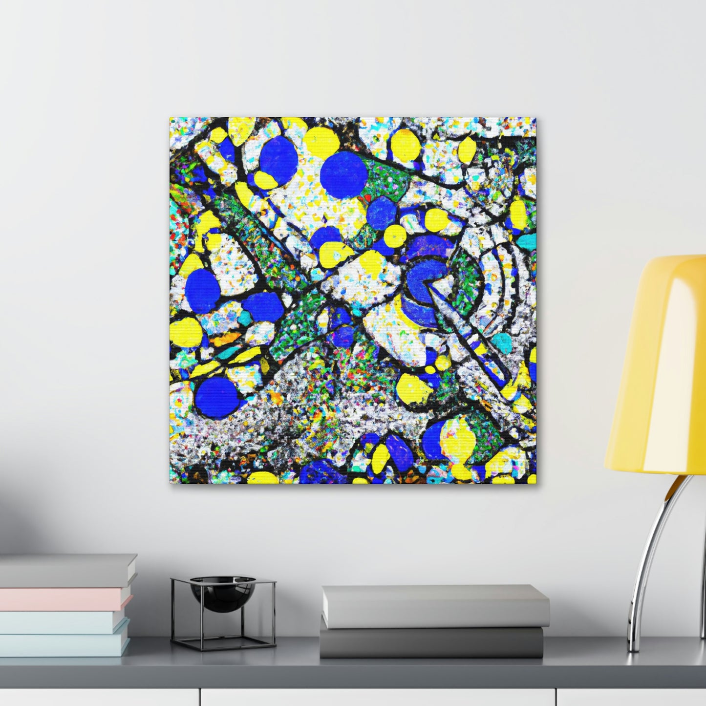 Abstract Expressionist Pointillism - Canvas