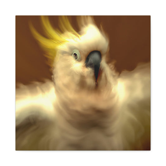 Cockatoo Digital Dreamscape - Canvas