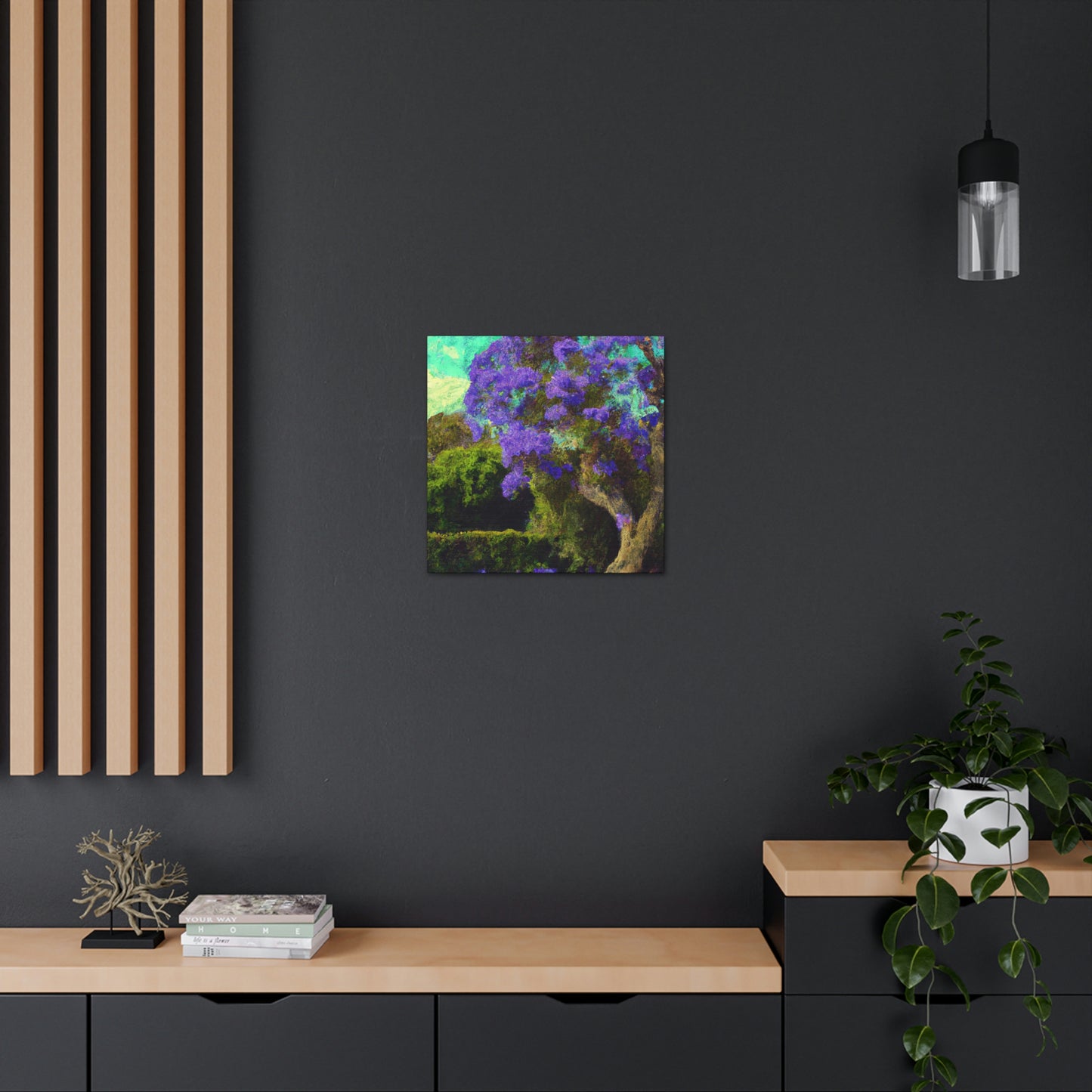 Jacaranda Dreams Surreal - Canvas