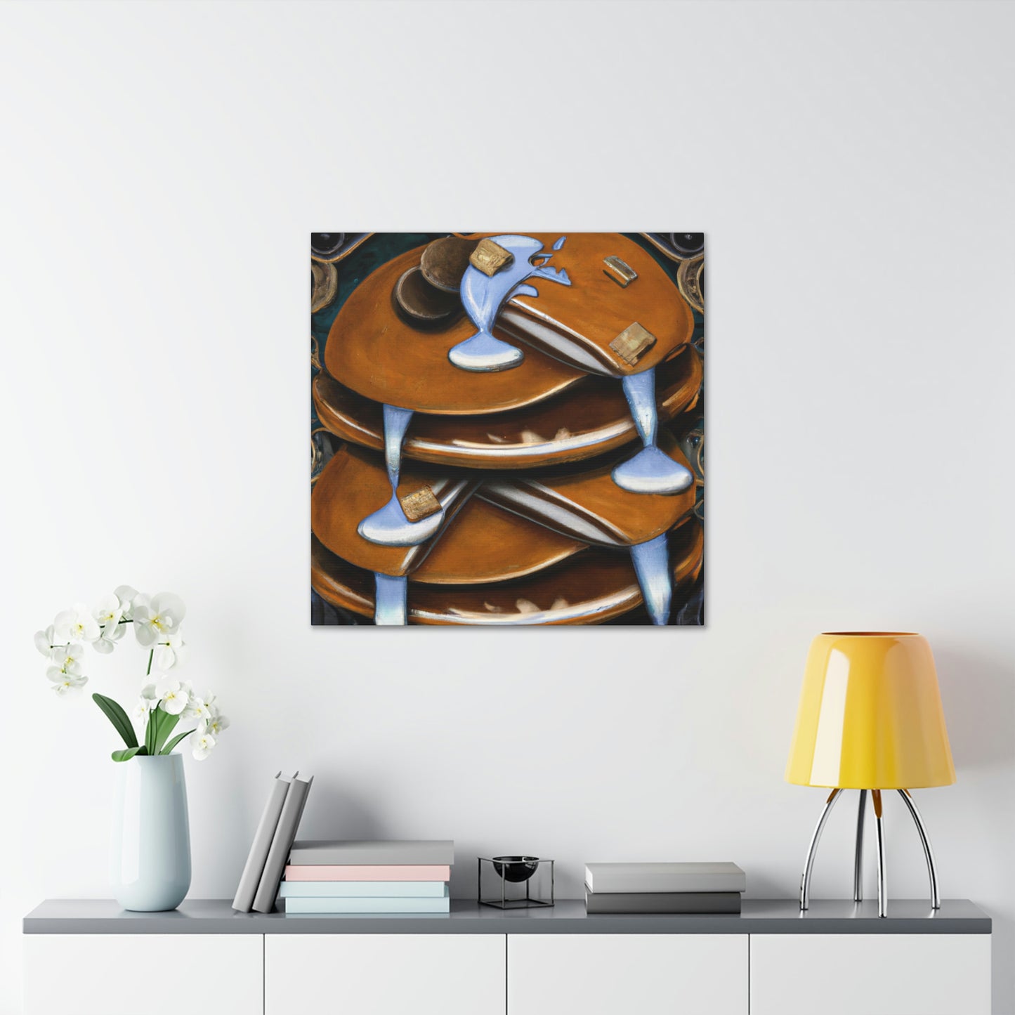 "Pancakes of the Roaring Twenties" - Canvas