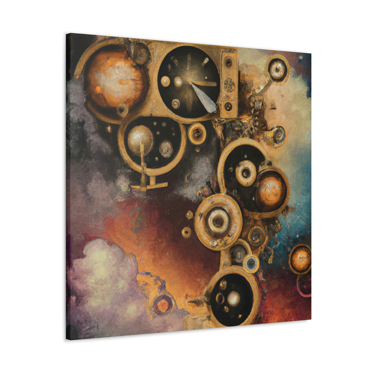 Levitating Nebula Wonders - Canvas