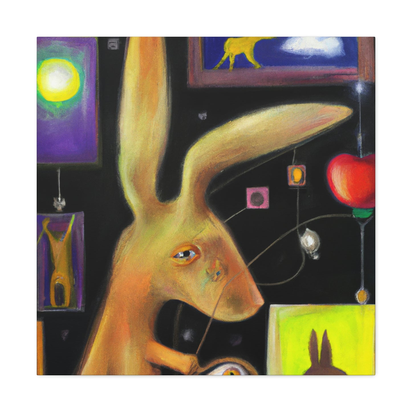 Rabbit in Eternal Dream - Canvas