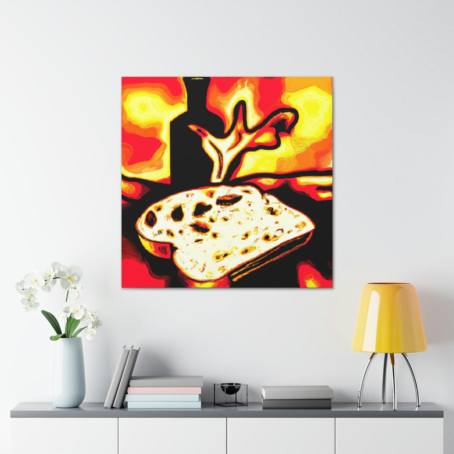 "Bread in Pop Style" - Canvas