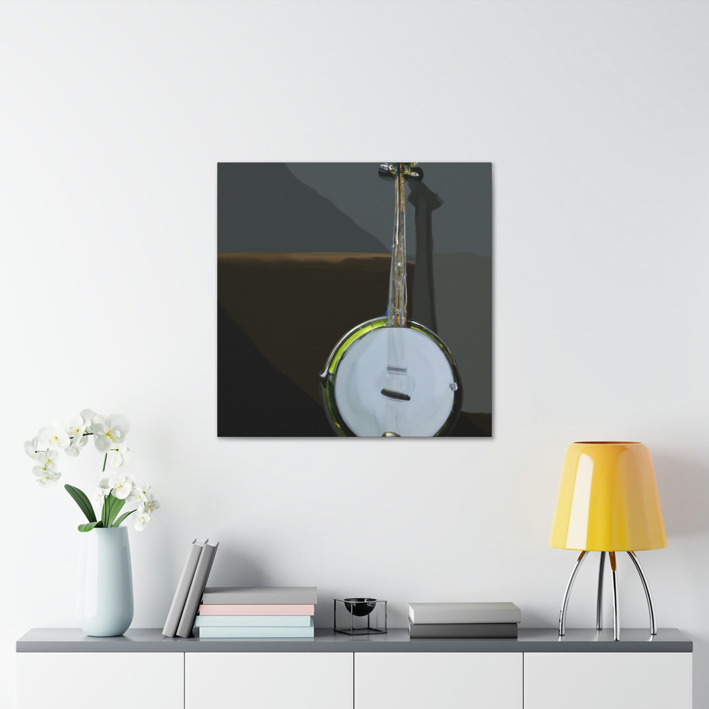 Banjo Strumming Joyful - Canvas