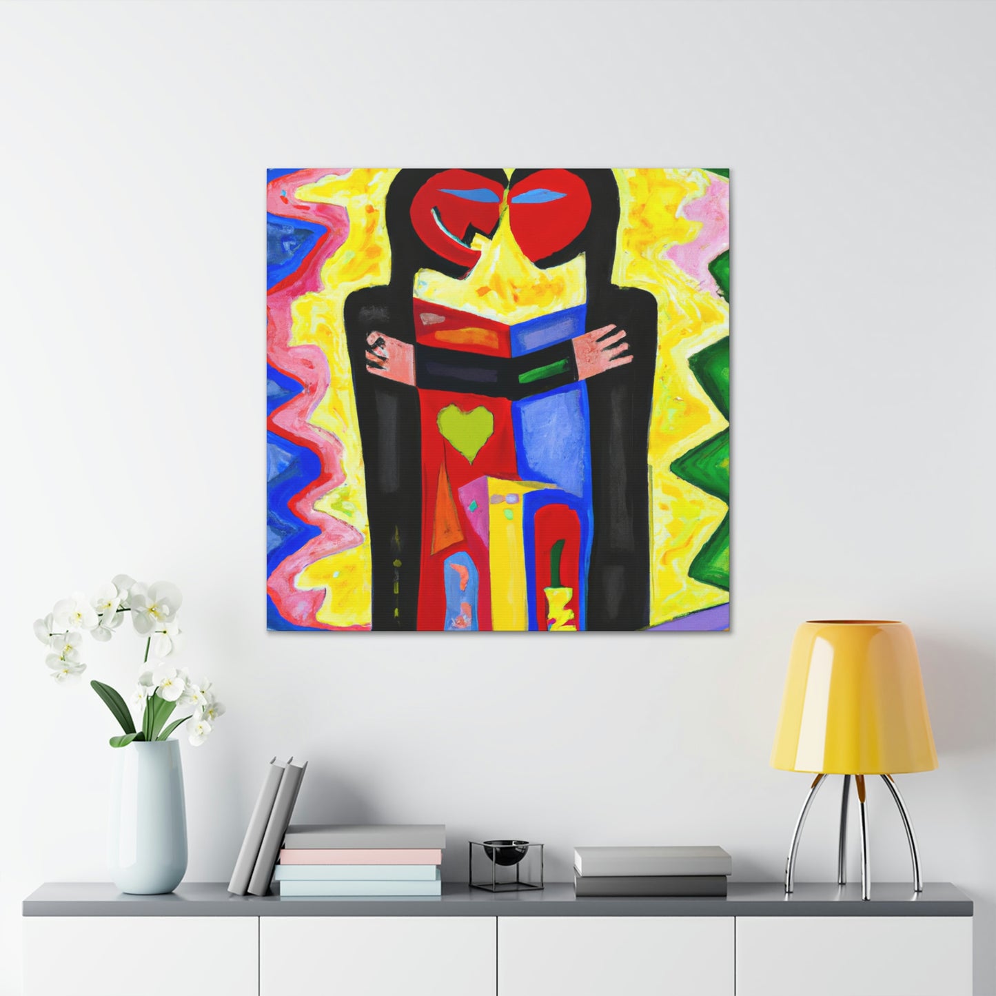 Embrace of Love  - Canvas