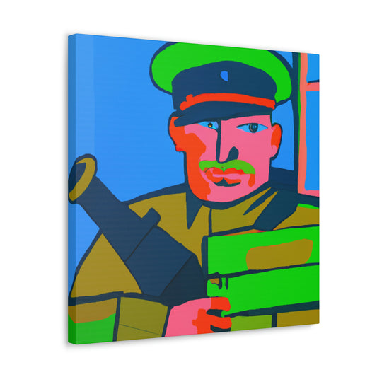 Gunner in Fauvism - Canvas